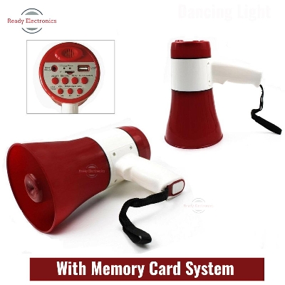 Picture of HM-130U Hand Mike Handheld Lithium Electric Megaphone- With Charger and Battery