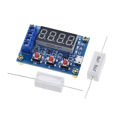 Picture of Hw-586 Zb2L3 1.2V 12V 18650 Li-Ion Lithium Battery Capacity Tester Resistance Lead-Acid Battery Capacity Meter Discharge Tester - Power Bank Circuit