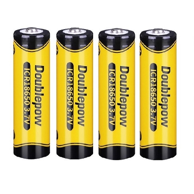 Picture of 3.7v 18650 1200mAh LSD Li-on Rechargeable Pointed Head Battery- 4pcs
