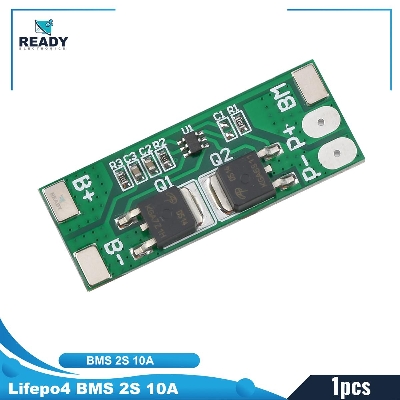 Picture of Lifepo4 BMS 2S 10A 6.4V Battery Charge Protection Board MOS BMS PCM For Power Bank Cell Pack Charging Module