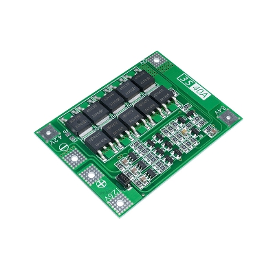 Picture of 3S 40A 11.1V 12.6V 18650 Lithium Battery Charger Protection Board PCB BMS for Drill 40A Current Lipo Cell Module Enhance/Balanced Version