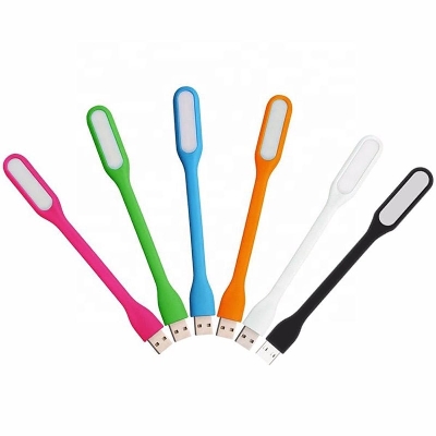 Picture of Portable USB LED Light Super Bright Book Lamp Mini Desk Reading Light 5V 1.2W Flexible for Power Bank Computer PC Night Lighting