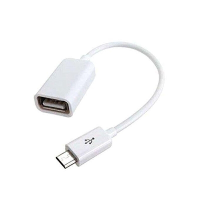 Picture of OTG Micro USB Cable Adapter -White Color 2pcs