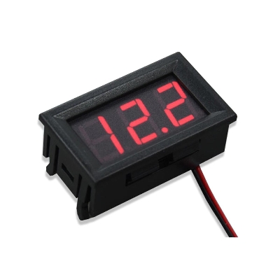 Picture of 0.56 DC4.5/4.7/5-30V Voltmeter LED Panel Three Digital Display Volt Voltage Meter