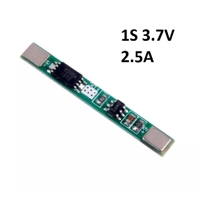 Picture of 1S 3.7V 2.5A Lithium Battery Protection Module BMS PCM PCB Polymer Over Charge Discharge Li-ion Protect Board
