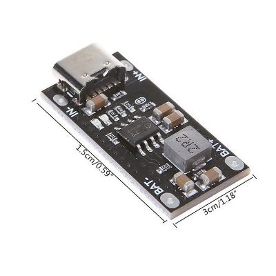 Picture of Type C USB C Input High Current 3A 5V To 4.2V 4.35V Polymer Ternary Lithium Battery Fast Charging Board IP2312