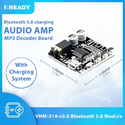 Picture of VHM-314-V2.0 Bluetooth 5.0 charging version audio receiver module MP3 amplifier 4.1 stereo