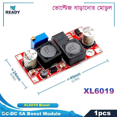 Picture of Xl6019 Boost Buck Dc-Dc Adjustable Step Up Down Converter Xl6019 Power Supply Module 20W 5-32V To 1.2-35V - Power Bank Circuit