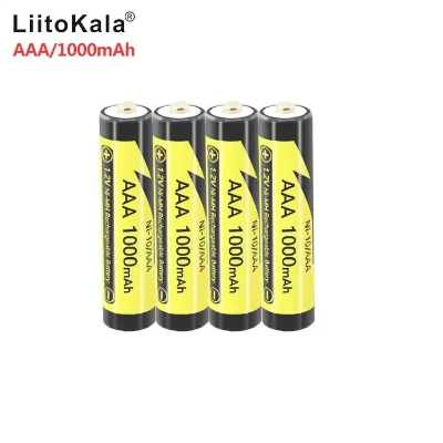 Picture of LiitoKala AAA 1000MAH/AA 1000MAH NiMH 1.2V Rechargeable Battery Suitable for Toys Mice,with 2PC AAA Battery- 2pcs