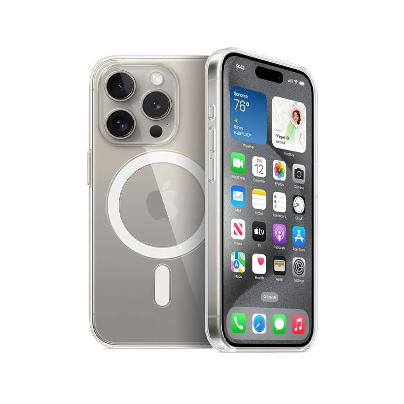 Picture of Anker iPhone 15 Pro Max Magnetic Clear Case