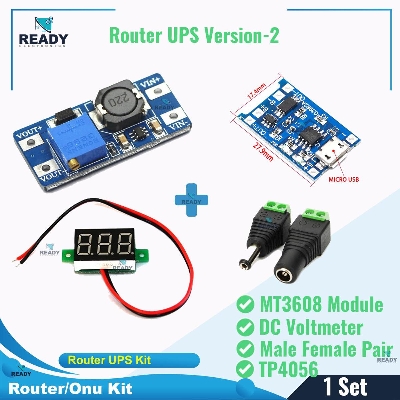 Picture of Ups Kit For Wi-Fi Router And Onu- Combo Kit V-2 - Solar Panel