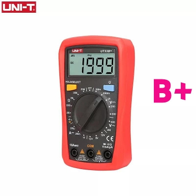 Picture of UNI-T UT33A+/B+/C+/D+ High-Precision Automatic Anti Burning Portable Digital Electrician Multimeter Backlight- Universal Table Meter