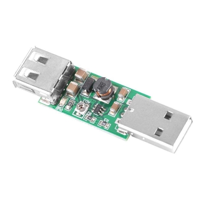 Picture of USB DC-DC DC 5V to 6-15V Step Up Boost Adjustable Output Module Converter Volt Voltage Inverters Power Supply Transformer Module