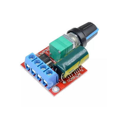 Picture of DC Motor Speed ​​Controller Module Mini DC Motor PWM Speed ​​Controller DC 4.5V-35V 5A 90W Speed ​​Regulator Adjustable Board Switch