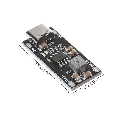 Picture of Type C USB Input High Current 3A Polymer Ternary Li-ion Lithium Quick Fast Charging Board IP2312 CC/CV Mode 5V To 4.2V Module