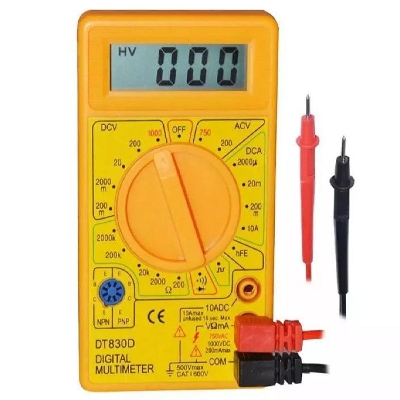 Picture of Digital Multimeter AVO Meter Measured Voltage Ampere Resistor
