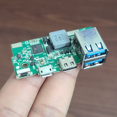 Picture of Fast Charge Power Bank Circuit Support 18W 3A Quick Charge 3.0 Type C Android Charging 2 USB Output Power Bank Circuit