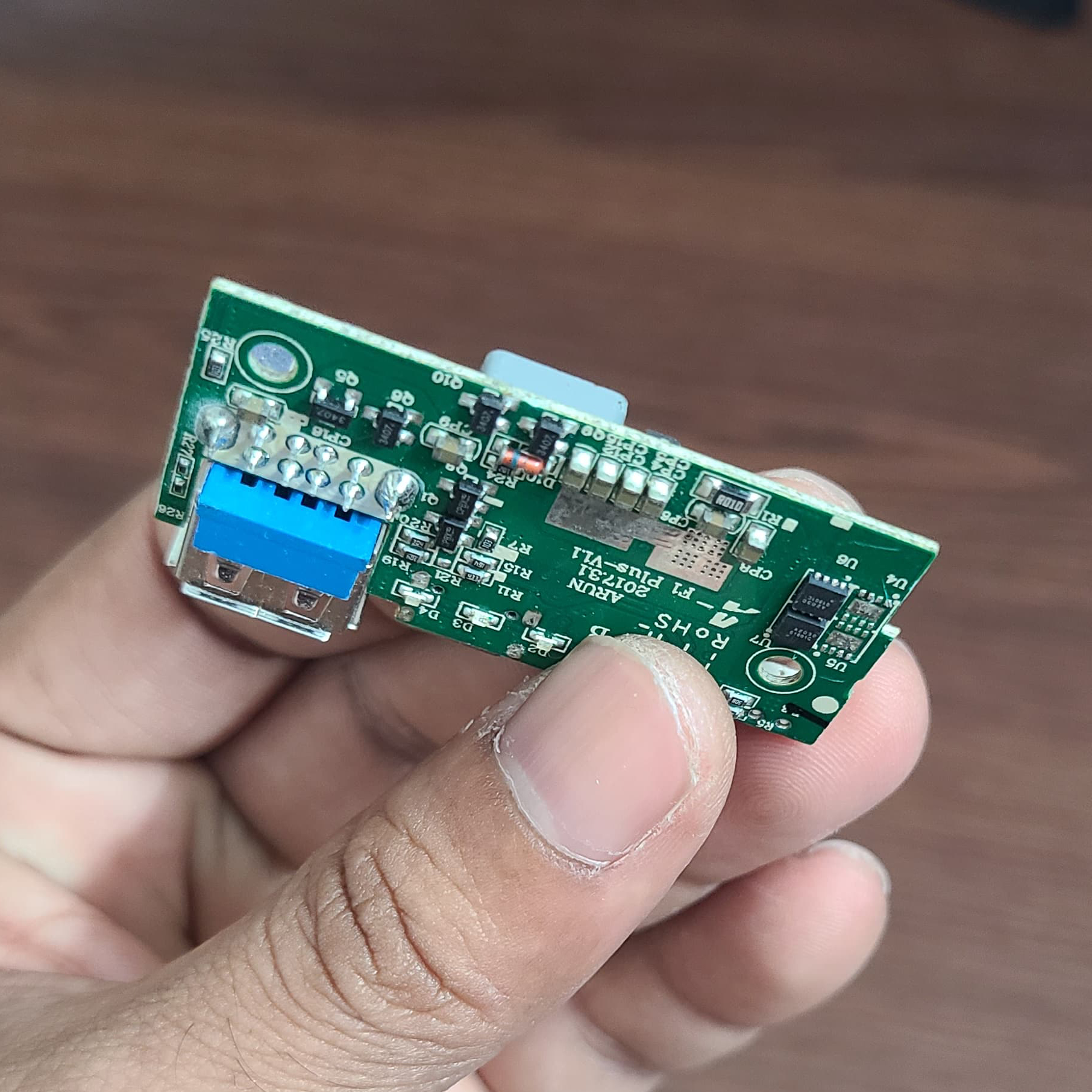 Picture of Fast Charge Power Bank Circuit Support 18W 3A Quick Charge 3.0 Type C Android Charging 2 USB Output Power Bank Circuit