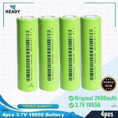 Picture of REAL CAPACITY 3.7V 2600mah 18650 Li Ion Rechargeable Battery 5C Discharge Rate Li-ion Battery For Power Tools- 4pcs
