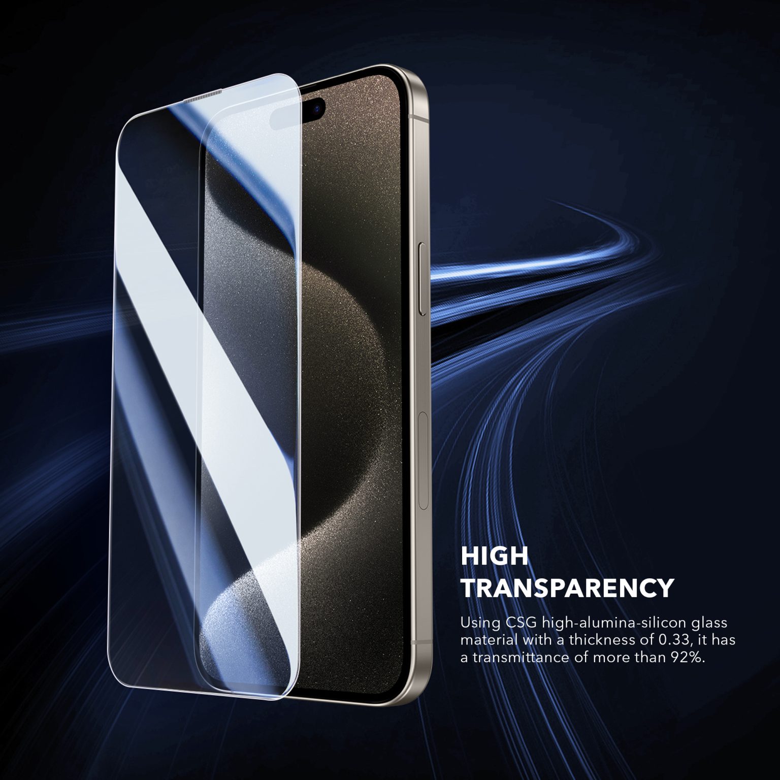 Picture of Anker iphone 15 Pro Max Screen Protector