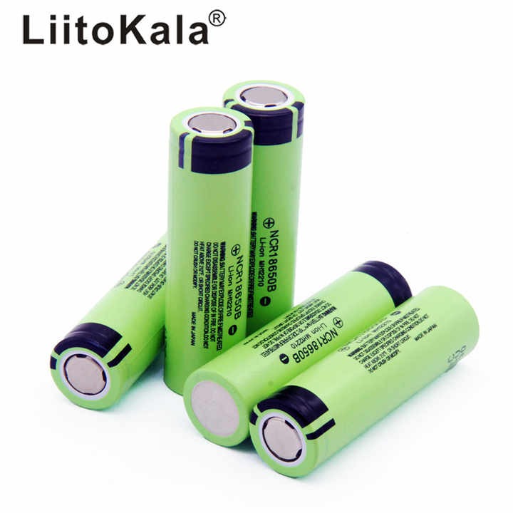 Picture of LiitoKala New NCR18650B 3.7 v 3400 mah 18650 Lithium Rechargeable Battery Flashlight batteries-1pcs