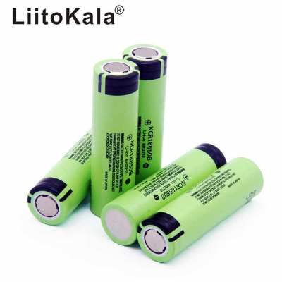 Picture of LiitoKala New NCR18650B 3.7 v 3400 mah 18650 Lithium Rechargeable Battery Flashlight batteries-1pcs