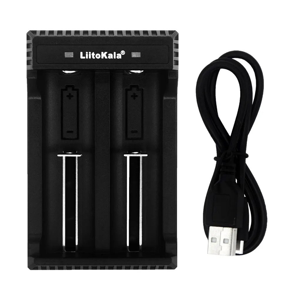 Picture of LiitoKala Lii-L2 3.7V 18650 Charger Li-ion Battery USB Independent Charging Portable High Power Discharge 18350 16340 Battery Charger