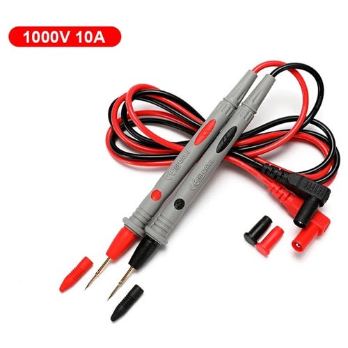 Picture of PT1005 1000V 10A Universal Digital Multimeter Probe Test Leads Pin Needle Tip Multi Meter Tester Lead Probe Wire Pen Cable