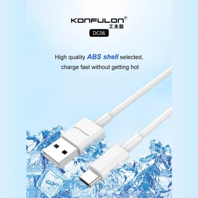 Picture of Konfulon DC-06 USB to Type-C High Speed ​​Data Cable