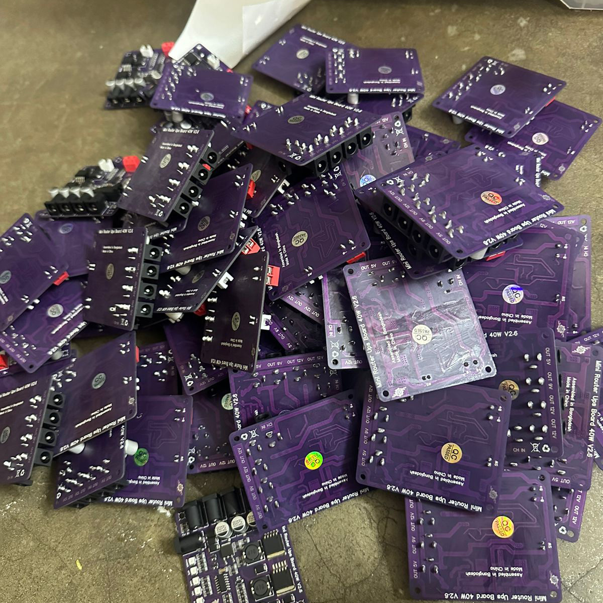 Picture of Mini Router UPS Borad 40W V2.6 Battery Charger Board 11.1V For Router and Onu- READY ELECTRONICS