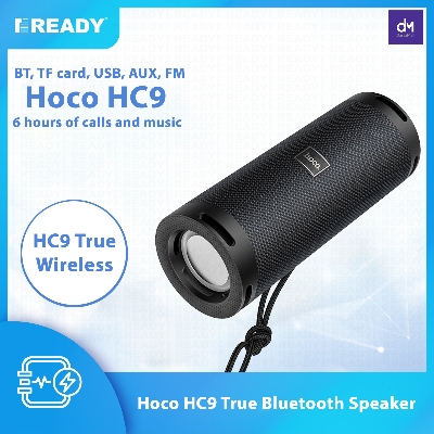 Picture of HOCO HC9 Wireless Speaker Dazzling Pulse Sports Portable Bluetooth Loudspeaker with Colorful Ambient Light- BT5