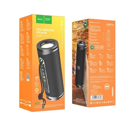 Picture of HOCO HC9 Wireless Speaker Dazzling Pulse Sports Portable Bluetooth Loudspeaker with Colorful Ambient Light- BT5