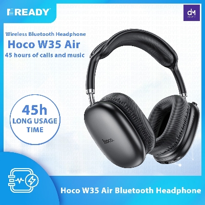 Picture of Hoco W35 Air 45hrs Play Over-Ear Bluetooth Headphone Hoco W35 Air Wireless Headphone