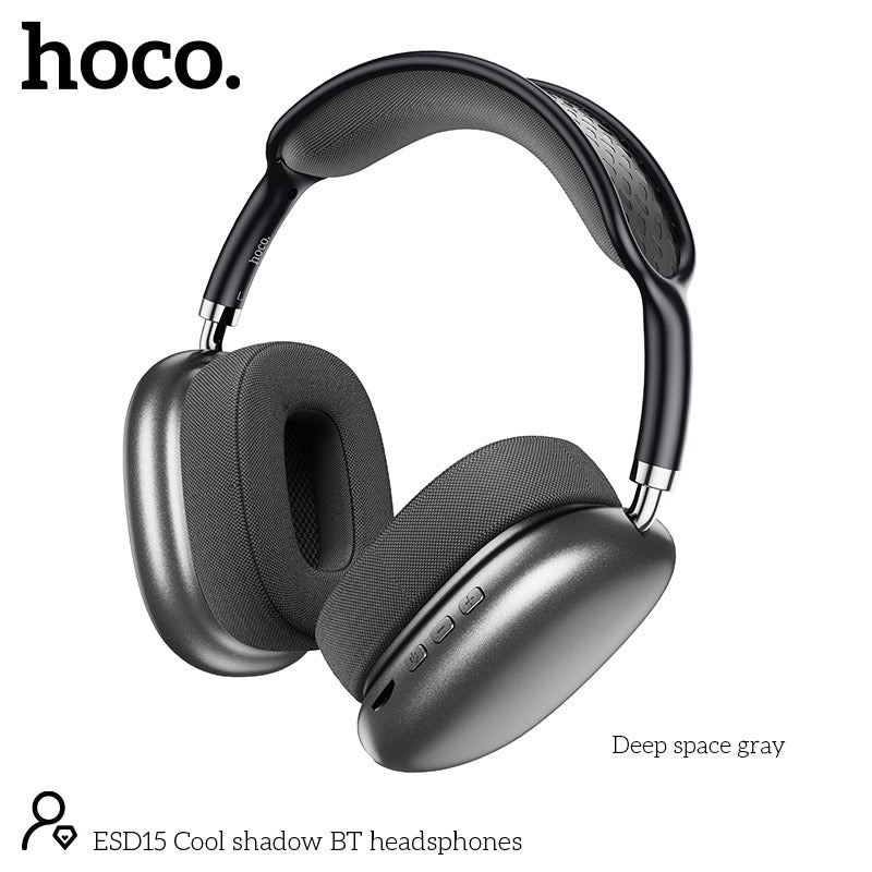 Picture of Hoco W35 Air 45hrs Play Over-Ear Bluetooth Headphone Hoco W35 Air Wireless Headphone