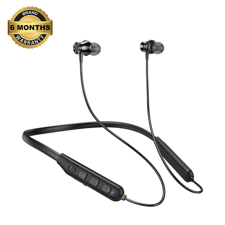 Picture of Hoco ES69 Platinum Neck Mounted Bluetooth Earphones with mic, 20hrs Battery