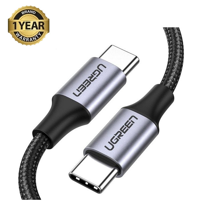 Picture of UGREEN USB 2.0 C M/M Round Cable Nickel Plating Aluminum Shell 2 Meter