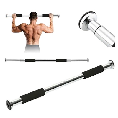 Picture of Door Pull Up & Chin Up Bar with Soft Grip 61-89 cm - Sports & Fitness