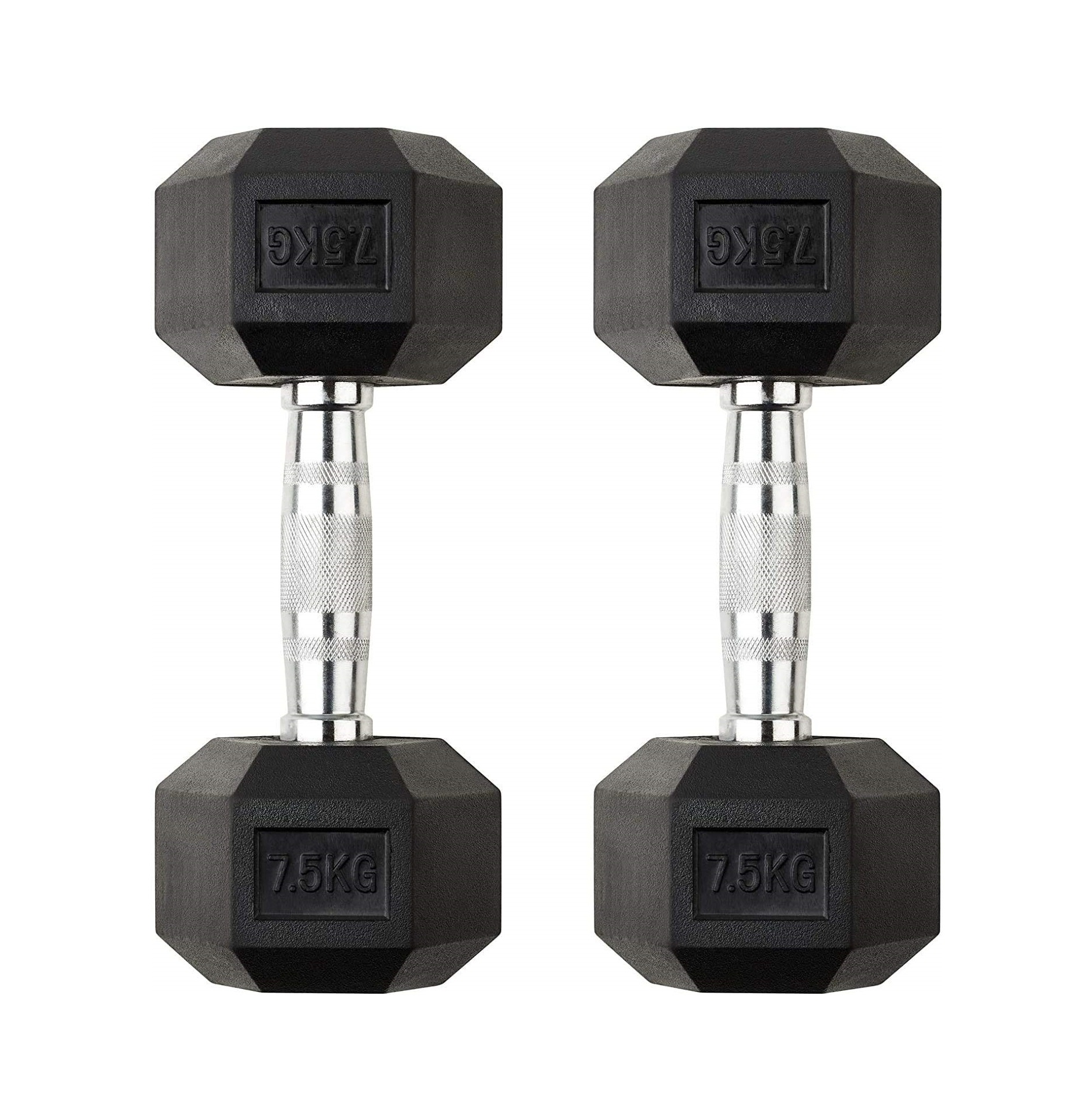 Picture of 7.5kg Hex Dumbbell 2 pcs - Sports & Fitness
