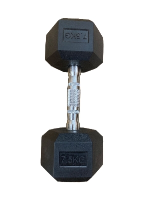 Picture of 7.5kg Hex Dumbbell 1 pcs - Sports & Fitness