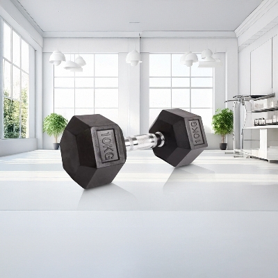 Picture of 10kg Hex Dumbbell 1 pcs - Sports & Fitness