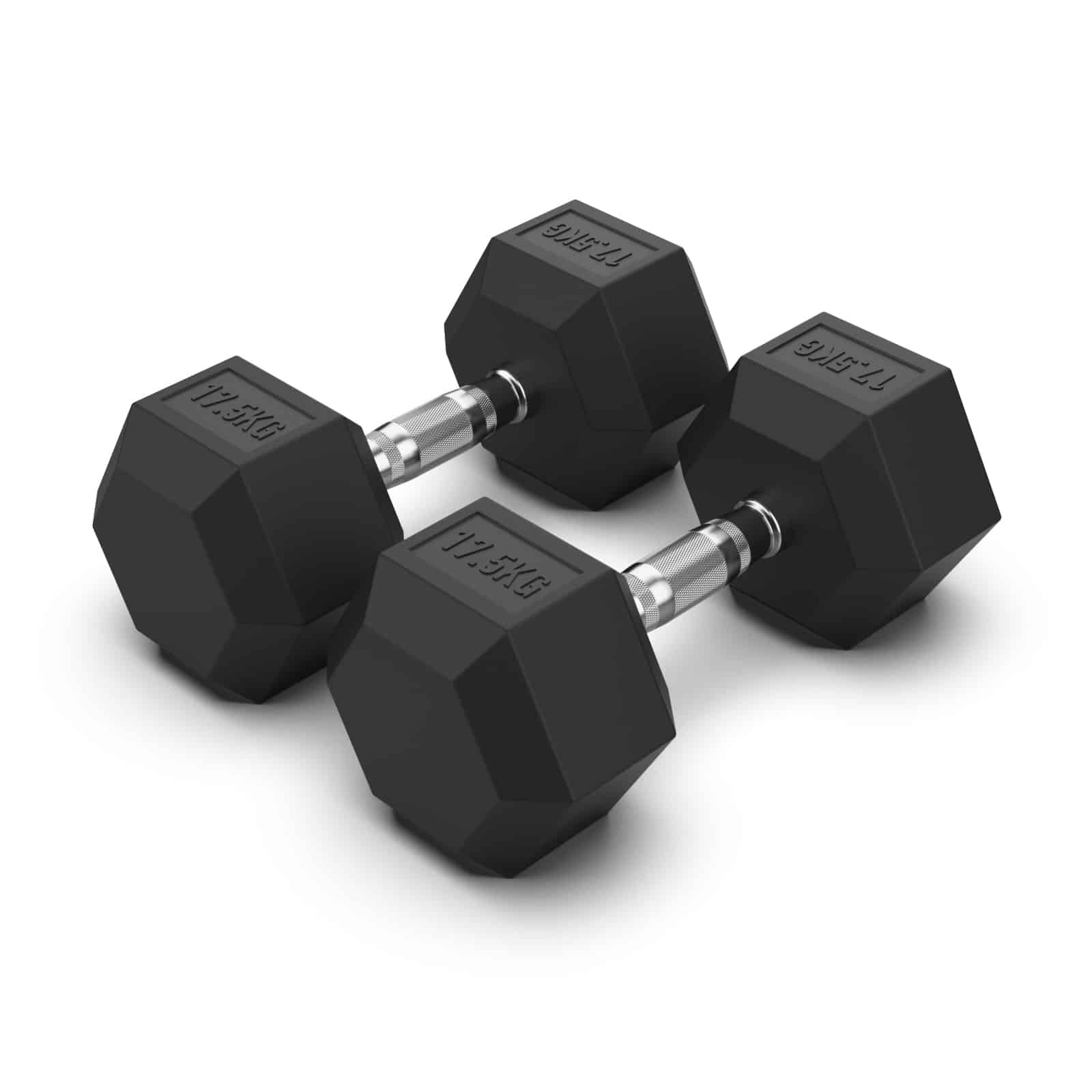 Picture of 17.5kg Hex Dumbbell 2 pcs - Sports & Fitness