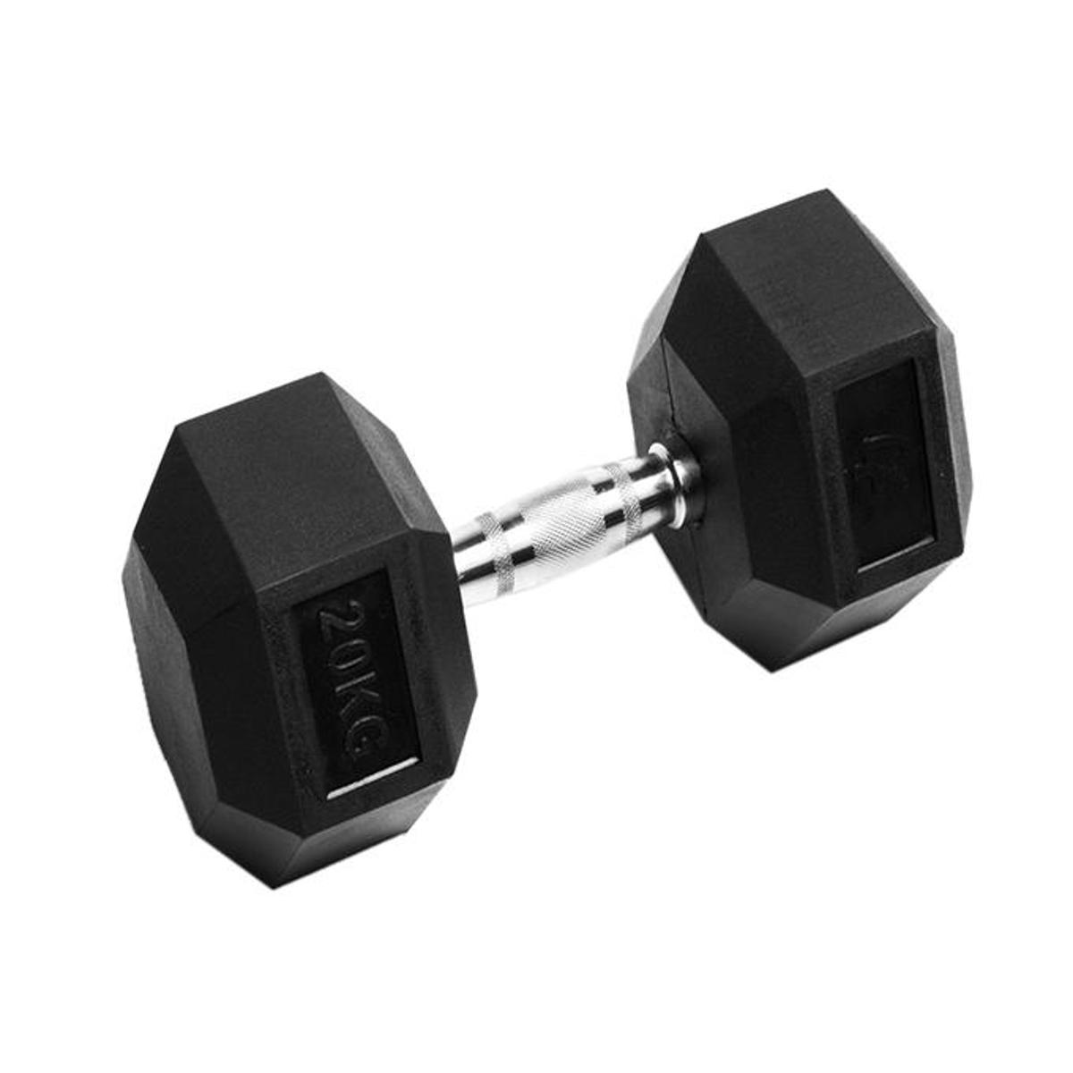Picture of 20kg Hex Dumbbell 1 pcs - Sports & Fitness