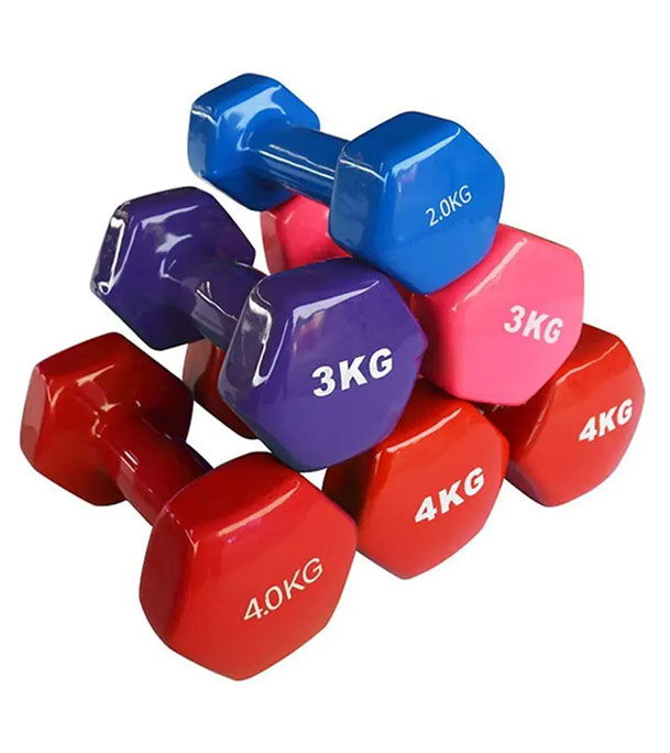 Picture of Premium Quality 1kg vinyl dumbbell 1 pcs (4 color available) - Sports & Fitness