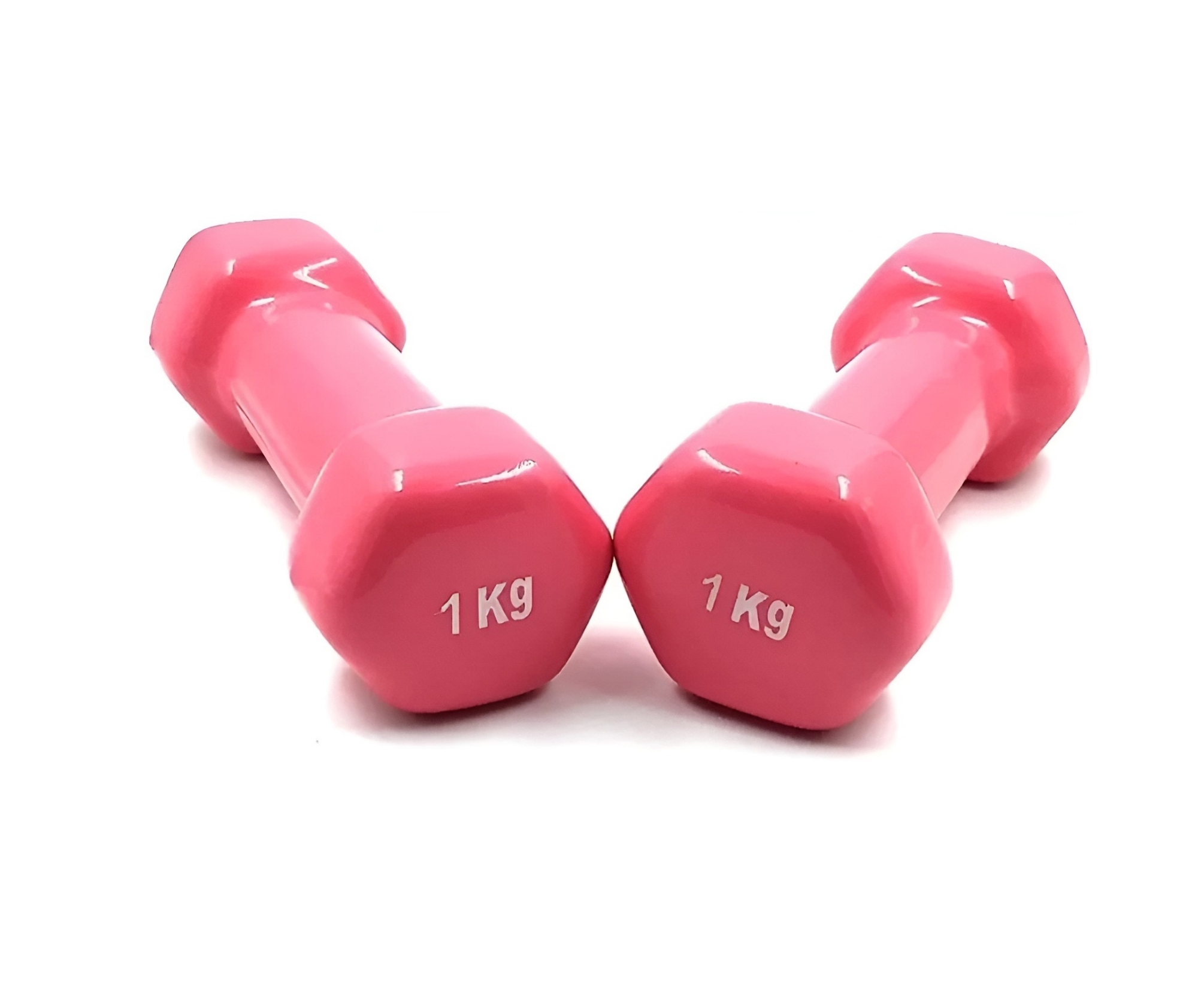 Picture of Premium Quality 1kg vinyl Dumbbell 2 pcs ( 4 color available ) - Sports & Fitness