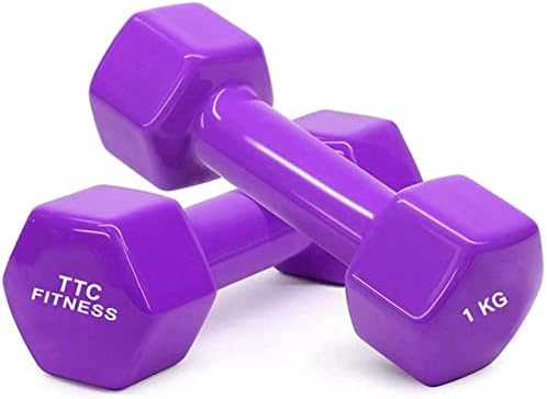 Picture of Premium Quality 2kg Vinyl Dumbbell 2 pcs ( 4 color available ) – Sports & Fitness