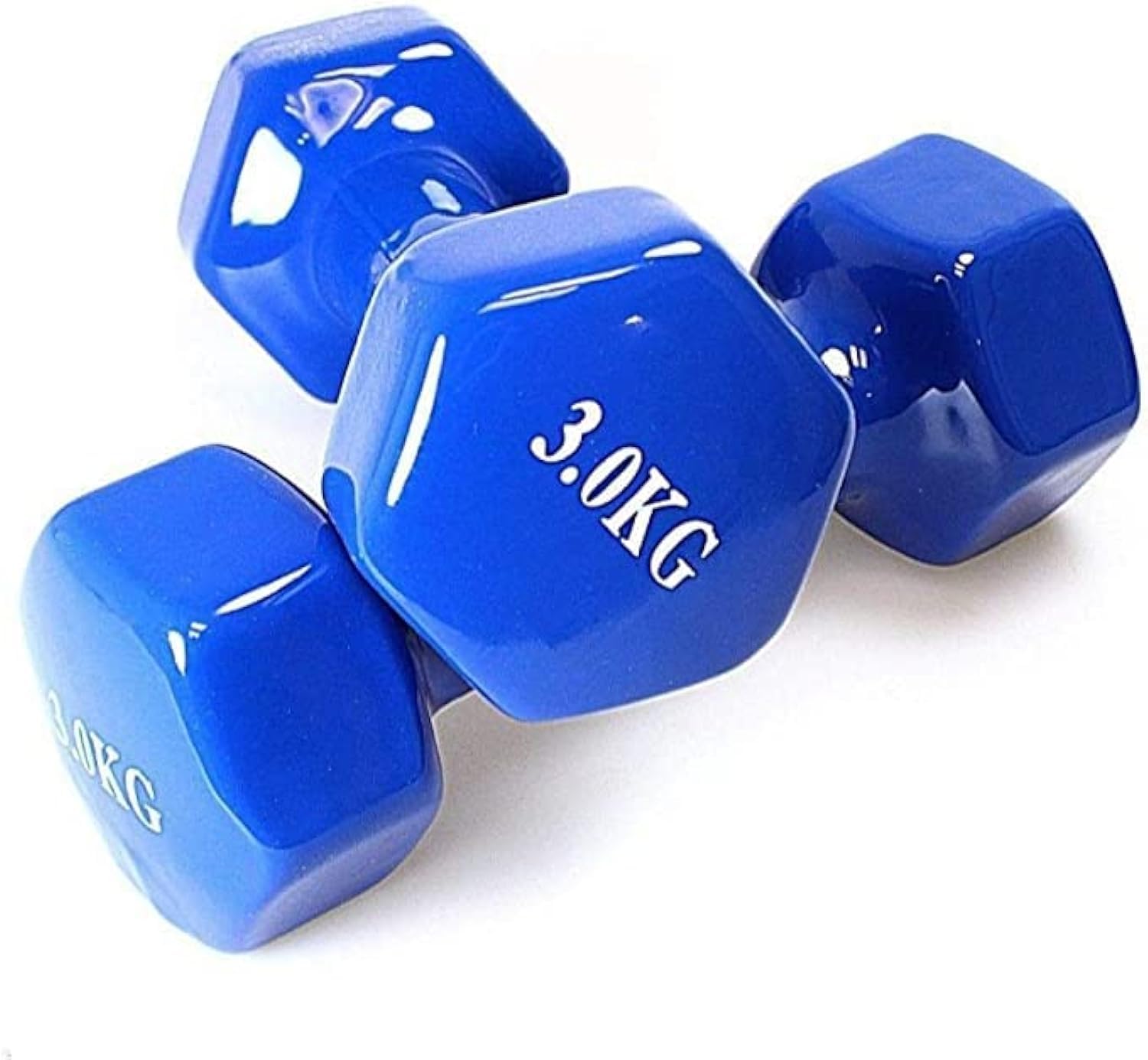 Picture of Premium Quality 3kg Vinyl Dumbbell 2 pcs ( 4 color available ) – Sports & Fitness