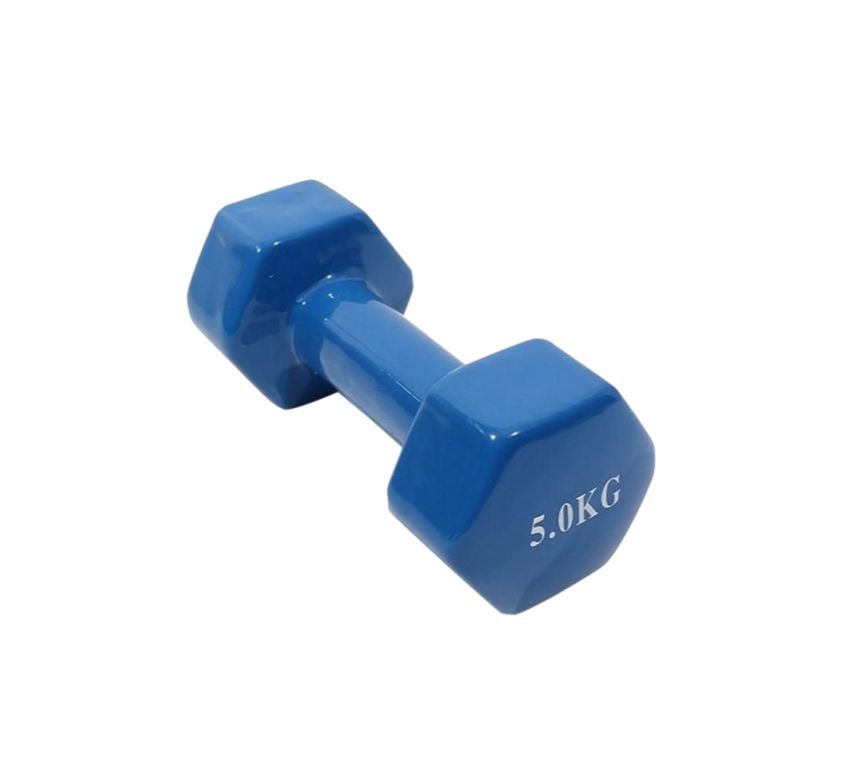 Picture of Premium Quality 5kg Vinyl Dumbbell 1 pcs ( 4 color available ) – Sports & Fitness