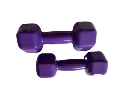 Picture of Premium Quality 4kg Vinyl Dumbbell 2 pcs ( 4 color available ) – Sports & Fitness