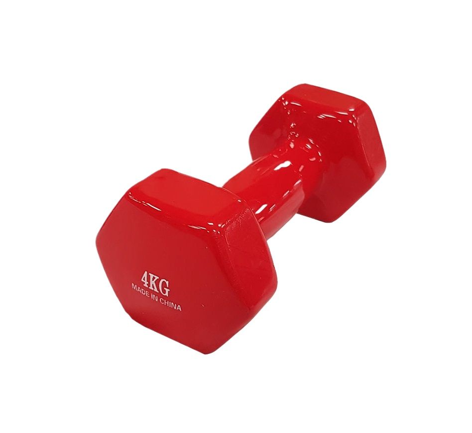 Picture of Premium Quality 4kg Vinyl Dumbbell 1 pcs ( 4 color available ) – Sports & Fitness