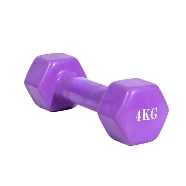 Picture of Premium Quality 4kg Vinyl Dumbbell 1 pcs ( 4 color available ) – Sports & Fitness